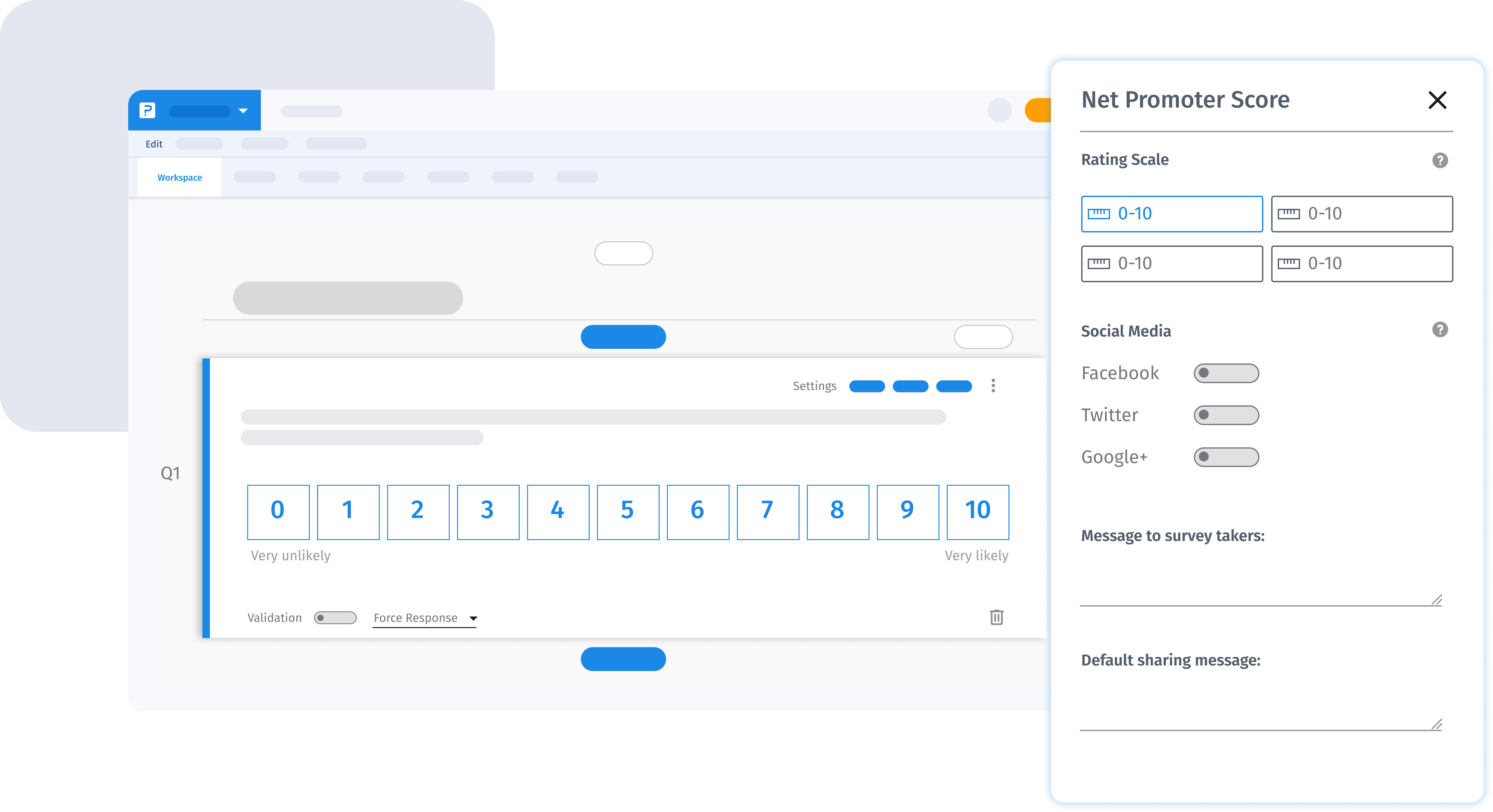 Net Prmoter Score Question Example